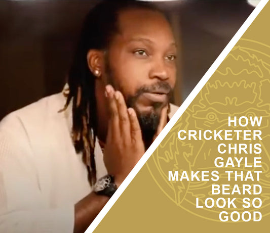 HOW CRICKETER CHRIS GAYLE MAKES THAT BEARD LOOK SO GOOD